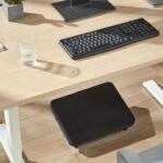  Maclean MC-460 Ergonomic Footrest Leg Foot Rest Infinitely Adjustable Angle Under Desk Removable Cushion Cushioned