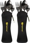 Ridge Monkey DLX Cutlery Set Twin Pack Tacam