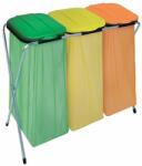 Strend Pro 3 db Strend Pro Ecofix szelektív szemeteszsák támogatása, mérete 96x42x78cm
