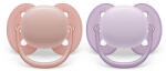 Philips Suzeta de joacă Ultra Soft Premium - fete - neutră - 0-6 luni - 2 bucăți (14A0DA)