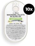 GymBeam Makrélafilé olívaolajban 10 x 170 g