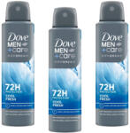 Dove Men+Care Cool Fresh izzadásgátló (3x150 ml) + AJÁNDÉK neszesszer táska