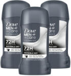 Dove Men+Care Advanced Invisible Dry izzadásgátló stift (3x50 ml) + AJÁNDÉK neszesszer táska