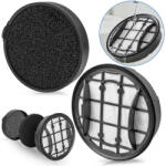 Set Filtru HEPA și Spumă Lavabil pentru aspirator Philips Seria 7000/8000 (compatibil XV1681/01) (MN-559)