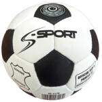S-Sport Focilabda, futball labda, valódi bőr, 4-es méret - S-SPORT CLASSIC (SS7423)