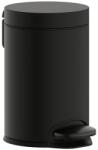 Hansgrohe Cos cu pedala Hansgrohe AddStoris 3L, negru crom periat (41775340) Cos de gunoi