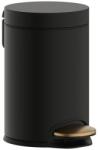Hansgrohe Cos cu pedala Hansgrohe AddStoris 3L, negru - bronz periat (41775140) Cos de gunoi