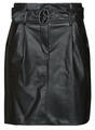Vila Rövid szoknyák VICHOOSY HW COATED SKIRT Fekete DE 34