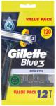 P&G Gillette Blue3 eldobható borotva, 3 pengés, 12 db (1695) (1695)