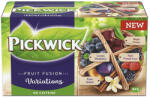 Pickwick Gyümölcstea PICKWICK Fruit Fusion kék variációk áfonya, szilva-vanília-fahéj, meggy, erdei gyümölcs 20 filter/doboz - robbitairodaszer