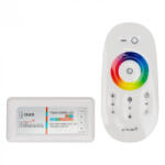 Ecolight RF LED szalag vezérlő RGB 18A 216W 12-24V érintős távirányítóval Ecolight (ECOAKC0212)