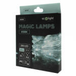 ECOLight Karácsonyi fényfüggöny 200LED 6500K hideg fehér 5V DC IP65 20m Ecolight (ECOCHO0036)