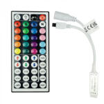 Ecolight LED szalag vezérlő RGB 44 gombos IR 72W 5-12V távirányítóval Ecolight (ECOAKC0204)