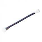 Ecolight LED szalag csatlakozó összekötő kábel RGBW 12mm kétoldalas vezetékkel PiN-Złączka Ecolight (ECOAKC0272)