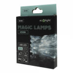 ECOLight Karácsonyi fényfüggöny 100LED 6500K hideg fehér 5V DC IP65 10m Ecolight (ECOAKCO435)