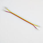 Ecolight LED szalag csatlakozó RGB/RGBW/RGBCCT COB DIGITAL 12mm kétoldalas szorítós vezetékkel 10cm összekötő Ecolight (ECOAKC0618)