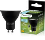 Lumileds LED GU10 PAR16 spot izzó 8W = 80W 800lm 6500K hideg fehér 120° fekete LUMILED (LUMLEDF6126)