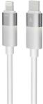 AVAX Töltőkábel, USB-C - lightning (Apple), 27W, 1 m, AVAX CB314 Glowy , fehér (AVAX_CB314) - molnarpapir