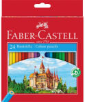 Faber-Castell Színes ceruza készlet hatszögletű kastélyos Faber-Castell 24klf. szín - suplix