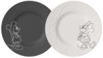 Villeroy & Boch Manufacture Rock Mickey Mouse desszertes-reggelizőtányér 21, 7cm 2db-os szett (1047198511)