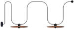 Creative-Cables Creative Cables lámpatest Moduláris kültéri fényfüzér IP65, 2 lámpaernyővel és rozettával PDE2BKEIVA2NSM04DDRASOTS (PDE2BKEIVA2NSM04DDRASOTS)