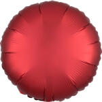 Amscan Piros Dark Red kör fólia lufi 43 cm DPA9914134 (DPA9914134)