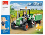 Sluban Metropolis - Zöld traktor építőjáték készlet (M38-B1392)