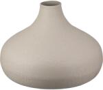 Avanti bézs színű fém váza - 19 cm (59688)