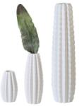  „Cactus fehér porcelán váza - 41 cm (46396)