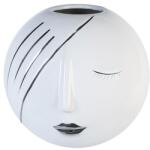  Kerek arc formájú váza - 19 cm (56154)