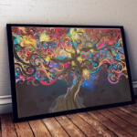 Pictorul Fericit Tree of life (Copacul vieții) - Pictură pe numere Panza pictura