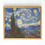 Pictorul Fericit Starry Sky (The Starry Night)- Pictură pe numere Panza pictura