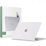 Tech-Protect Műanyag védőborítás Smartshell MacBook Air 15" M2/M3/2023-2024, tok, matt-átlátszó, tok, matt-átlátszó