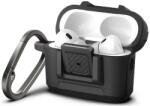 SPIGEN LOCK FIT pentru AirPods Pro 1 / 2, negru mat (ACS05485)