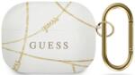 Guess GUACAPTPUCHWH husă pentru AirPods Pro albă, Gold Chain Collection (GUACAPTPUCHWH)