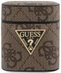 Guess Husă Guess GUACA2VSATML4GB pentru AirPods, maro, 4G Collection (GUACA2VSATML4GB)