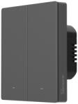 SONOFF SwitchMan M5 Wi-Fi / Matter smart wall switch, 2-gang, modular version, (new) gray (M5-2C-80M) (SON-KAP-M52C80M)