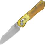 GEO Knife Komodo Stonewash M390 Blade, Ultem GEO2509K
