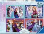 Ravensburger - Puzzle 4x100 Frozen - 100 piese