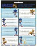 SONIC Ученически етикети Sоnic 2 - 16 броя (775-40046)