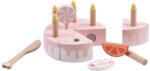 Classic World Дървен комплект Classic World - Торта за рожден ден, с аксесоари (CW50565) - baby