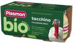PLASMON Био пюре Plasmon - Пуешко със сладки картофи , 6 м+, 2 х 80 g (1335) - baby