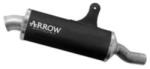 Arrow Exhaust Tobă finală ARROW Indy Race pentru Benelli TRK 702 / 702X 2023-2026, Aluminiu închis (Dark)