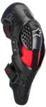 Alpinestars Protectii genunchi ALPINESTARS MX SX-1 Plasma culoare negru rosu (fgg66485)