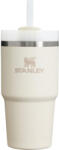 STANLEY Pahar termic cu pai Quencher H2.0 Flowstate Cream 2.0 600 ml (10-10826-304)