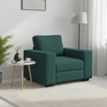 vidaXL Canapea fotoliu verde închis 100x77x82 cm, material textil GartenMobel Dekor (4105151) Canapea