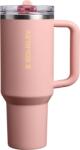 STANLEY Pahar termic cu pai Quencher ProTour Peach Rose 1, 18 l (10-12486-0665)