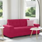 vidaXL Canapea extensibila, culoare rosu-vin, 180x77x82 cm, catifea GartenMobel Dekor (4105126) Canapea
