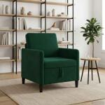 vidaXL Sofa cu Spatiu de Depozitare Verde închis 72 x 78 x 87 cm GartenMobel Dekor (42036879) Canapea