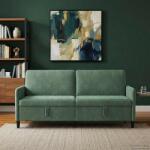 vidaXL Sofa cu Spatiu de Depozitare Verde Marii 192 x 78 x 87 cm GartenMobel Dekor (42037000) Canapea